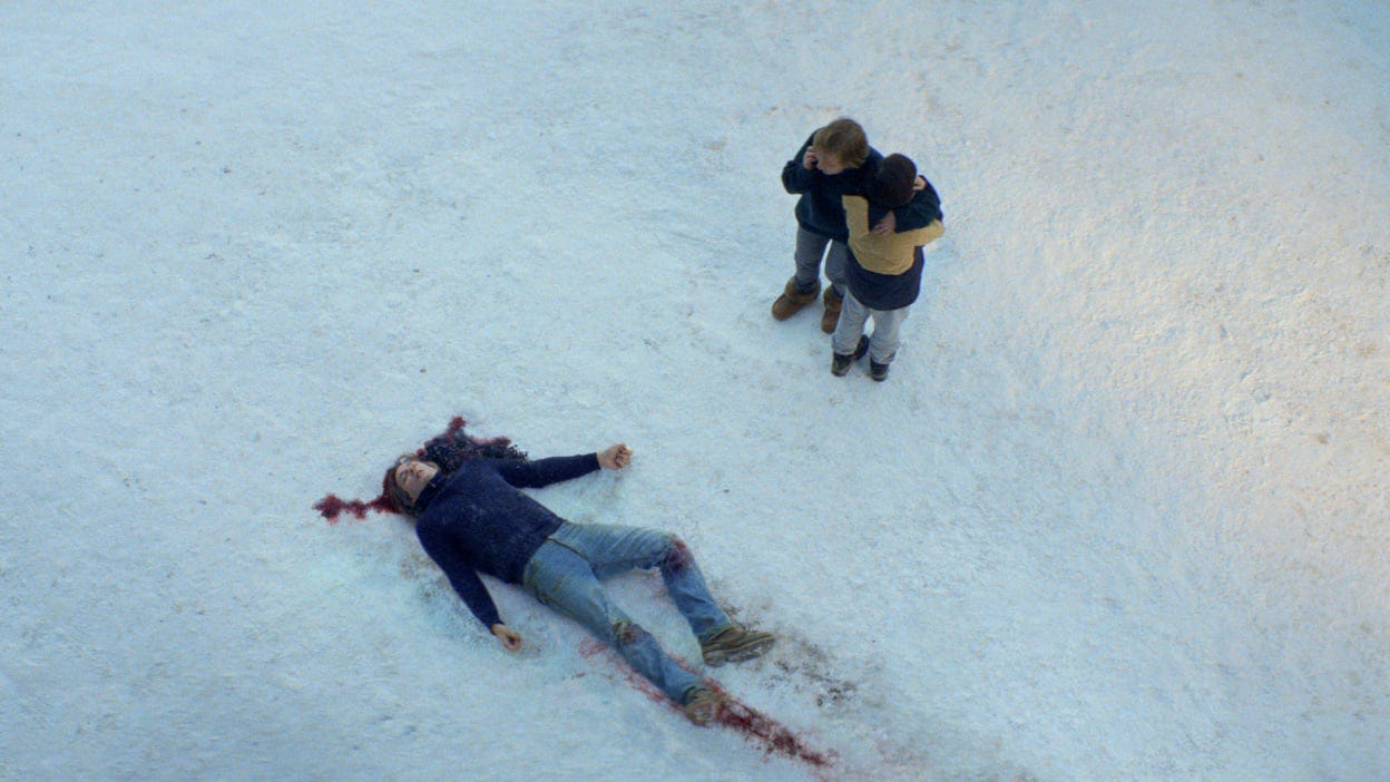 Sandra Hüller and Milo Machado Graner in "Anatomy of a Fall." 