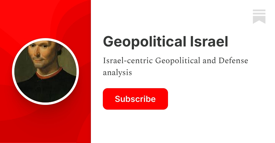 Geopolitical Israel | Korah | Substack