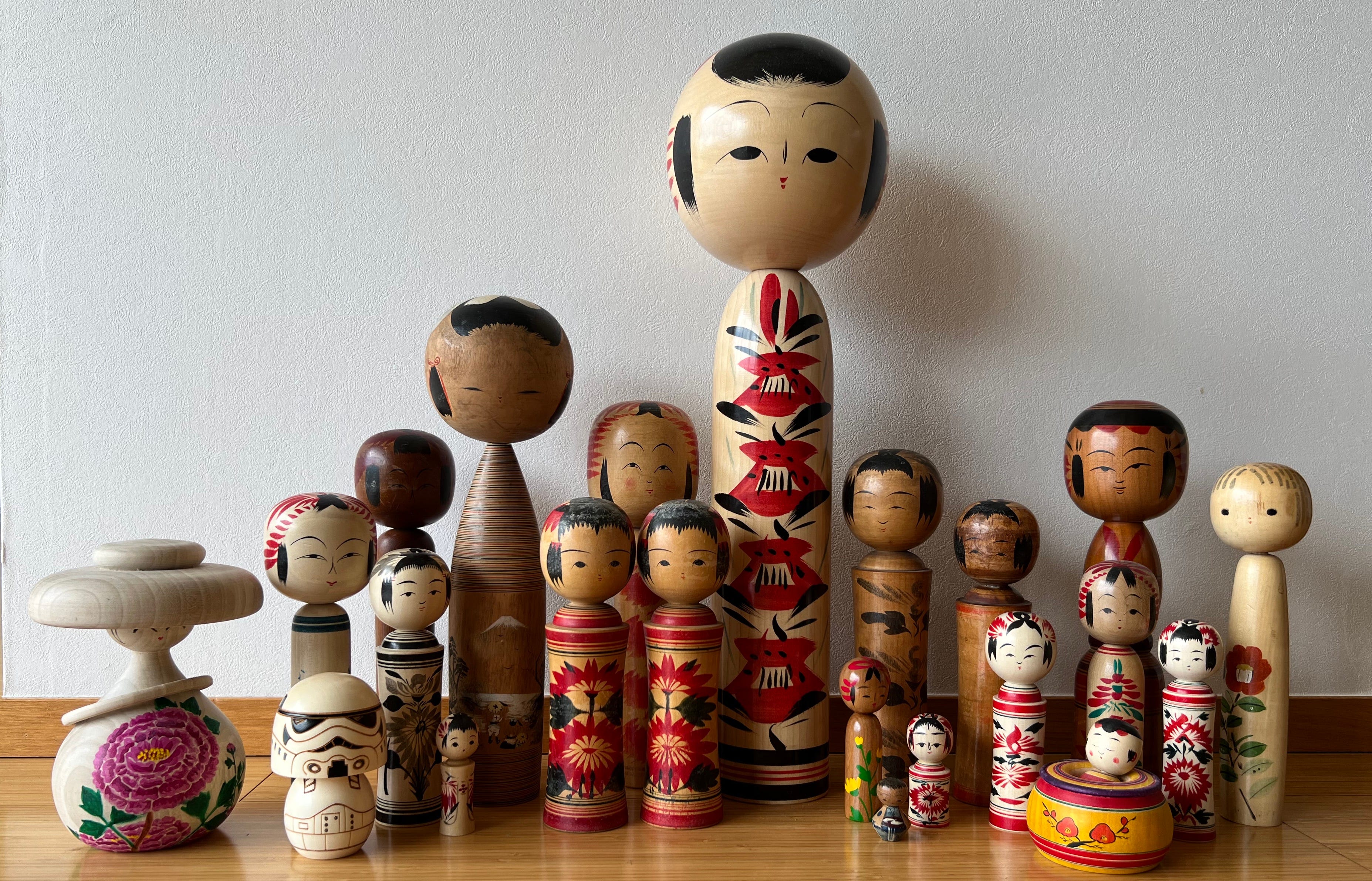 Accidental Kokeshi Collector - by ZM Spalter