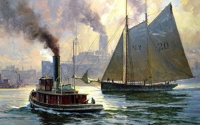 Original Oil Paintings by the nation's leading marine artist Don Demers —  J. Russell Jinishian Gallery