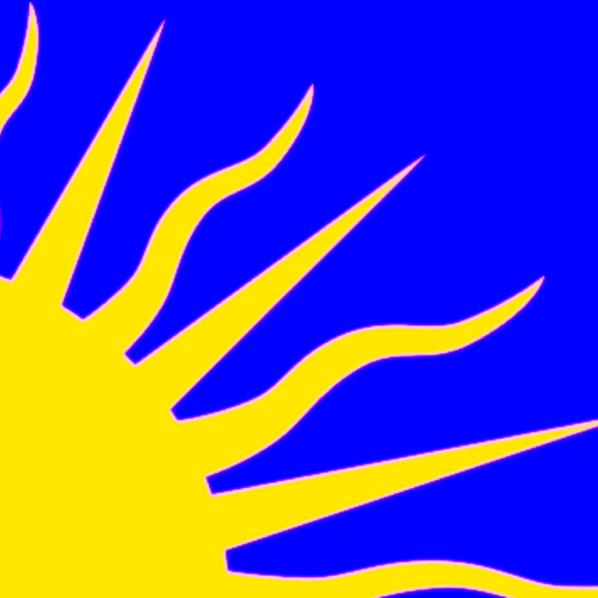 WITH CONCENTRIC RINGS