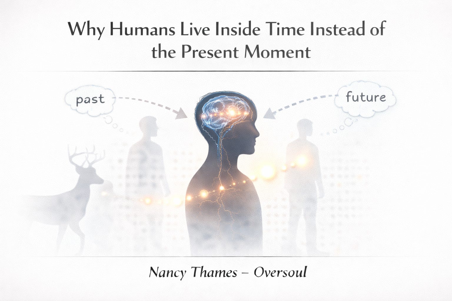 Why Humans Live Inside Time Instead of the Present Moment