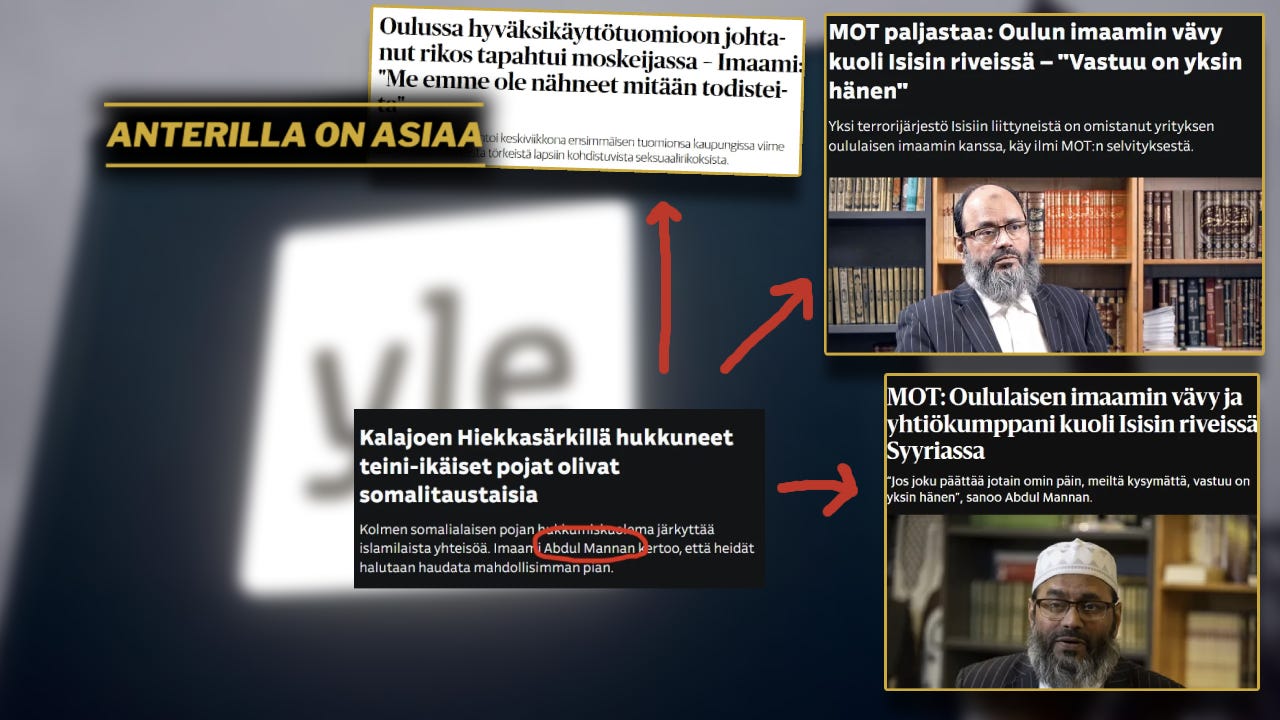 Monet muslimiyhteisöt eivät päästä lapsiaan peruskoulun uimatunneille islamilaisen äärimmäisen kunnia- ja siveyskulttuurin sääntöjen vuoksi. Yleisradio etsi sen radikaaleimman ISIS-imaamin kertomaan meille vääräuskoisille ihanuuksia islamista ja syyttämään suomalaista maallista yhteiskuntaa. Monet muslimiyhteisöt eivät päästä lapsiaan peruskoulun uimatunneille islamilaisen äärimmäisen kunnia- ja siveyskulttuurin sääntöjen vuoksi. Yleisradio etsi sen radikaaleimman ISIS-imaamin kertomaan meille vääräuskoisille ihanuuksia islamista ja syyttämään suomalaista maallista yhteiskuntaa.