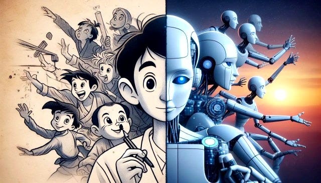 AI in Animation: The Evolution of a New Frontier in Creativity –  Chaitanya's Chants!