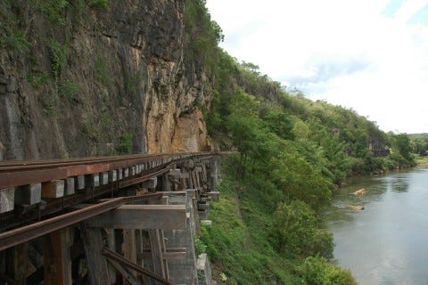Exploring Kanchanaburi by train Exploring Kanchanaburi by train