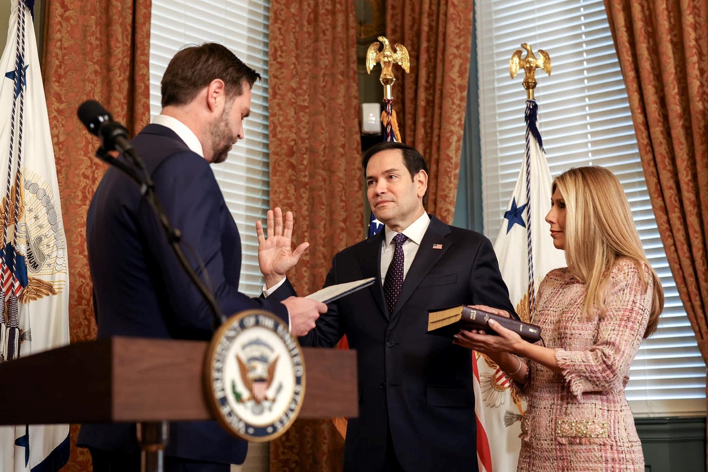 Secretary Marco Rubio Remarks at His Swearing-In - U.S. Embassy & Consulate in Vietnam Secretary Marco Rubio Remarks at His Swearing-In - U.S. Embassy & Consulate in Vietnam
