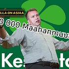 Keskusta vaalii 40000 "työperäistä maahanmuuttajaa", kun samalla sadat tuhannet Suomessa ovat työttömiä