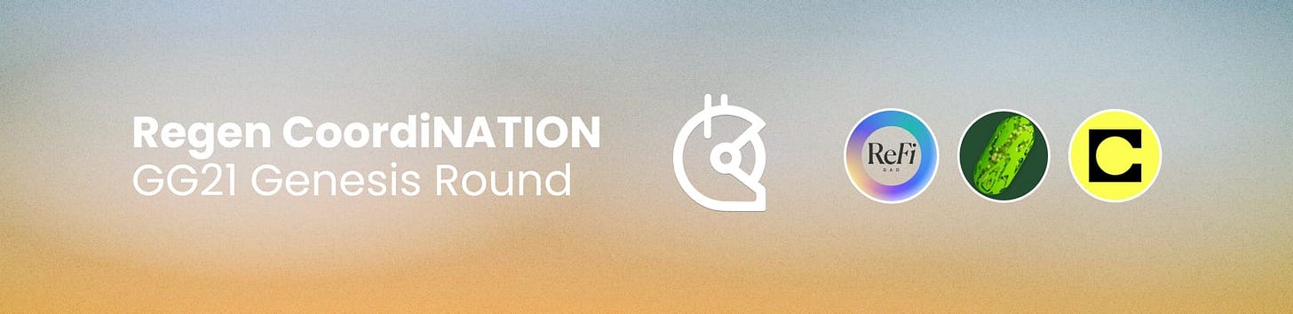 The Regen Coordi-Nation Genesis