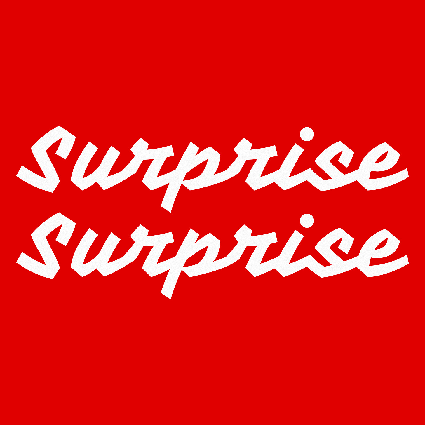 Surprise Surprise Wordmark