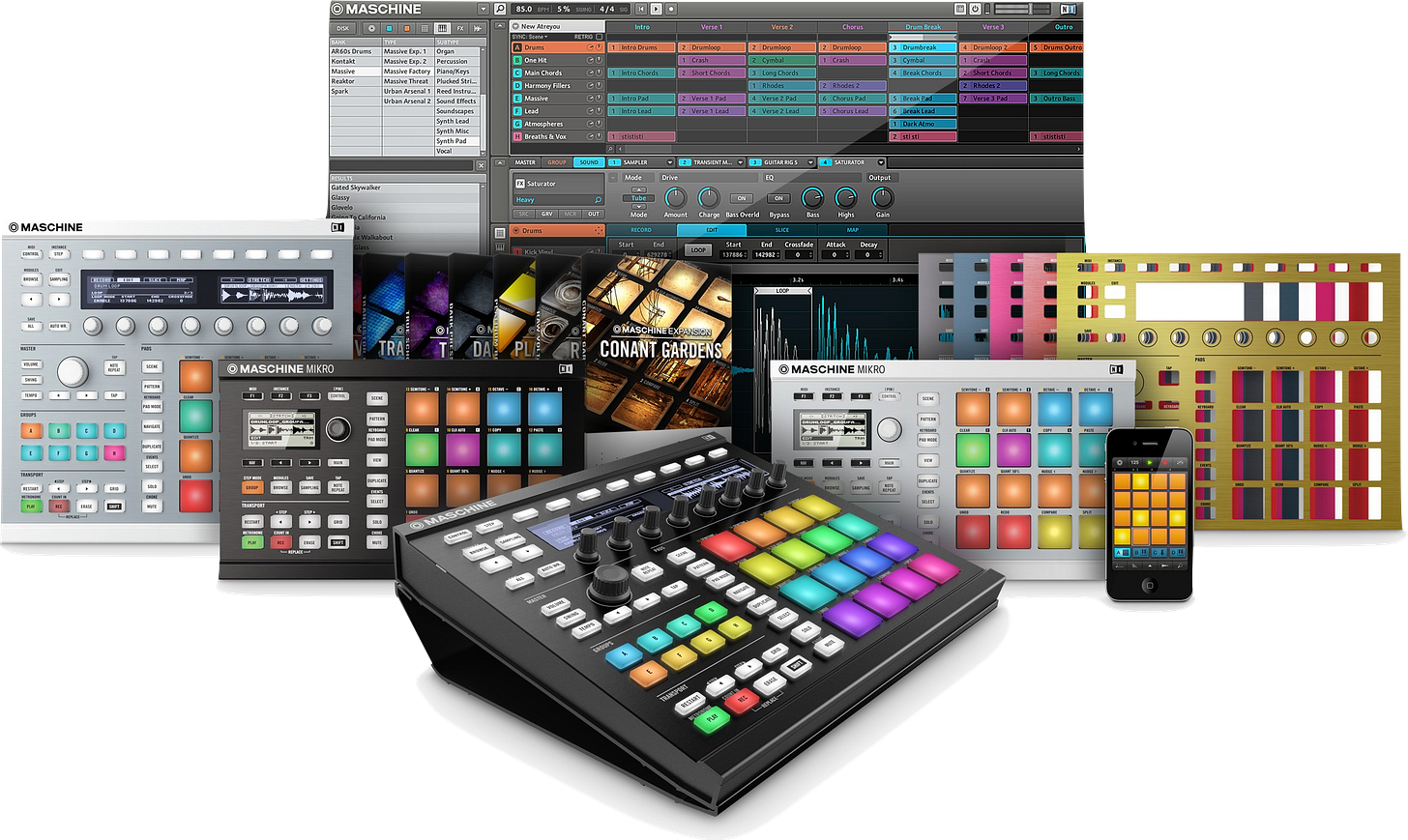 Native Instruments Maschine and Software Package
