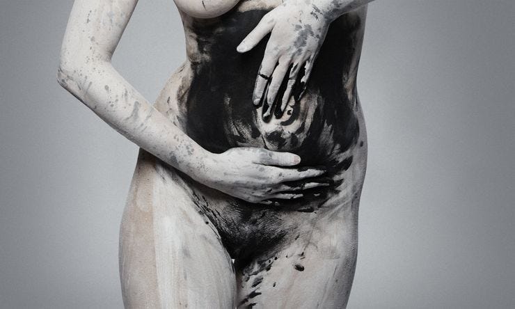 'The Mother' by New Zealand photographer Camille Sanson. Part of her solo exhibition 'Absolution', which reflects on her personal journey into motherhood and how “in embracing and exploring darkness, we can find liberation and eventual progression.” (camillesanson.com) 'The Mother' by New Zealand photographer Camille Sanson. Part of her solo exhibition 'Absolution', which reflects on her personal journey into motherhood and how “in embracing and exploring darkness, we can find liberation and eventual progression.” (camillesanson.com)