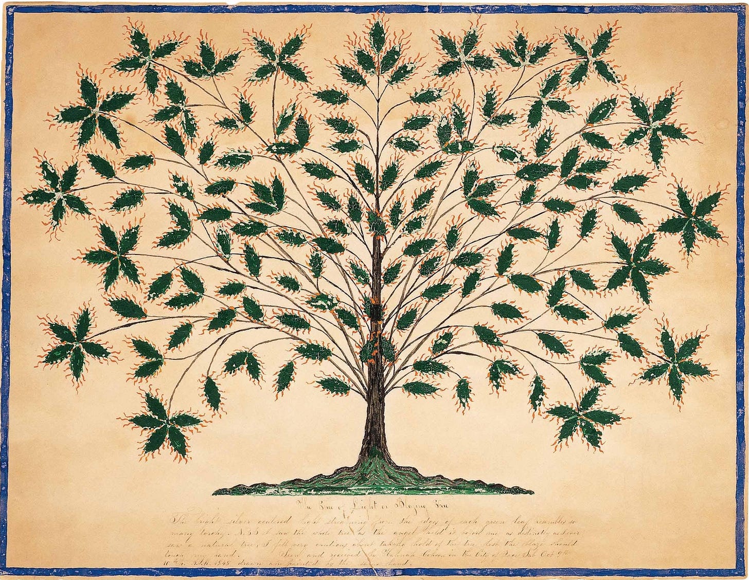 Hannah_Cohoon,_Tree_of_Life_or_Blazaing_Tree,_1845.jpg (2460×1936) Hannah_Cohoon,_Tree_of_Life_or_Blazaing_Tree,_1845.jpg (2460×1936)