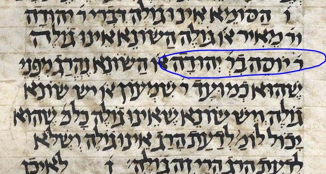 "It is Rabbi Yossi b. Rabbi Yehuda" But in which Mishnah?