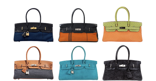 【HERMES】CINHETIC BAG ヤギ革 バッグ HERMÈS Cinhetic Box Bag in Vert Cypress Chevre leather with