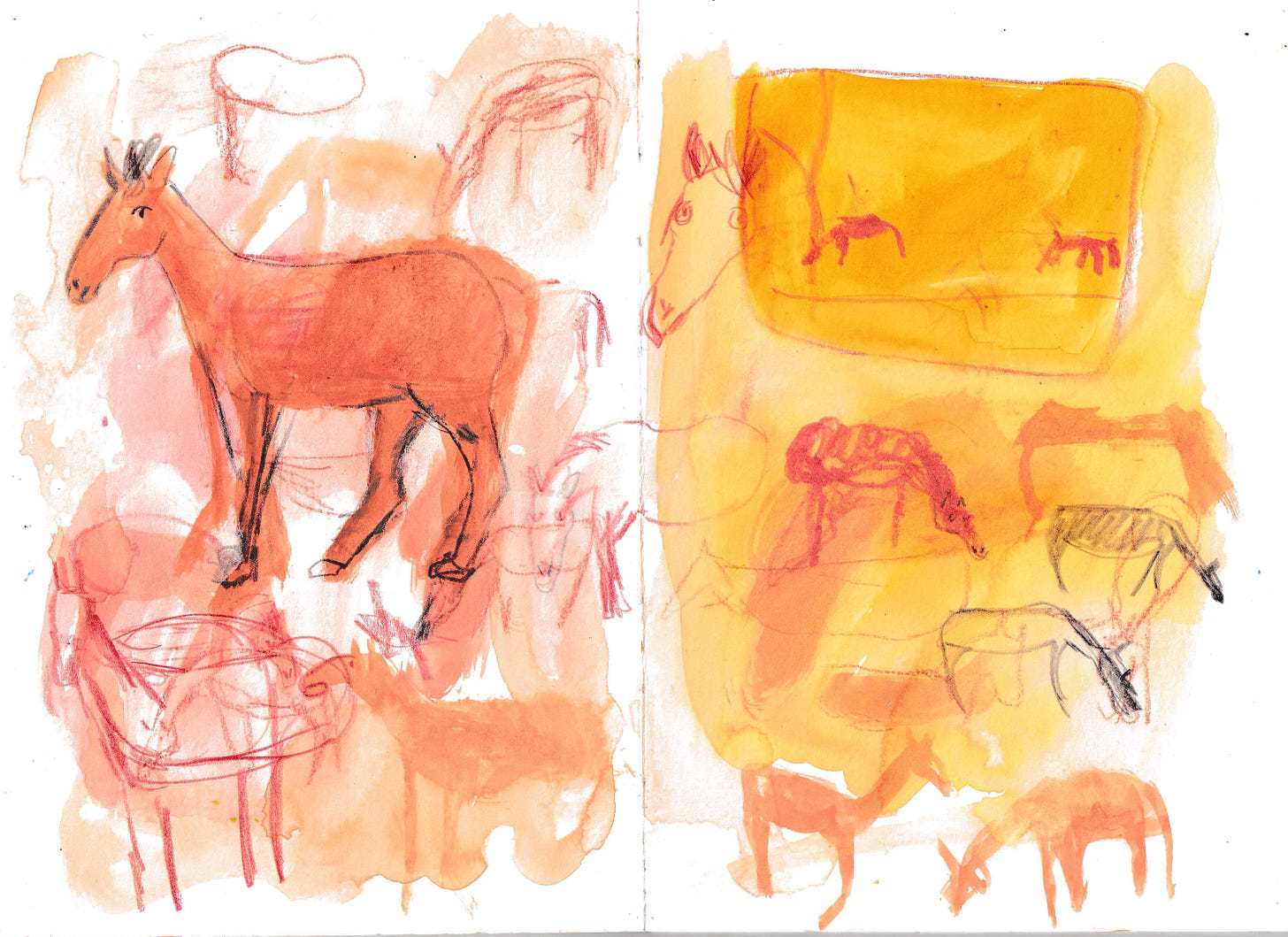 horse studies by beth spencer