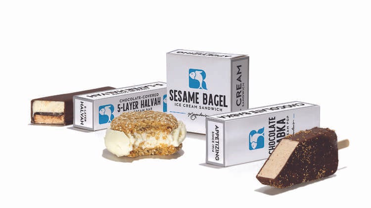Russ & Daughters x Morgenstern's ice cream collab