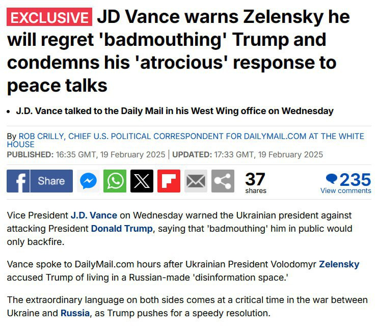 Trump nem fogja eltűrni Zelenszkij eszkalálódó retorikáját – közölte a Fehér Ház