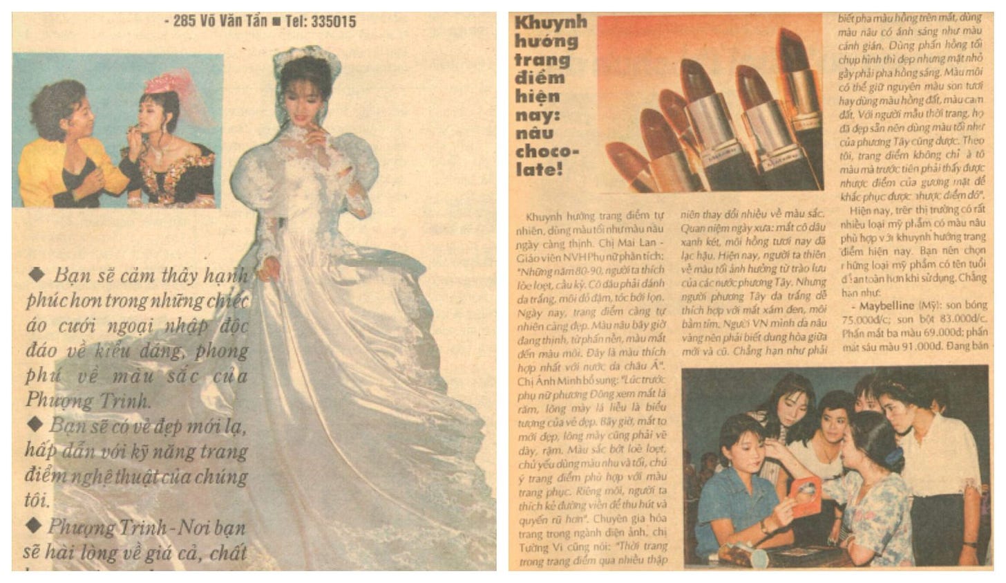 The Evolution of Vietnamese Beauty Through Old Ads - Saigoneer The Evolution of Vietnamese Beauty Through Old Ads - Saigoneer