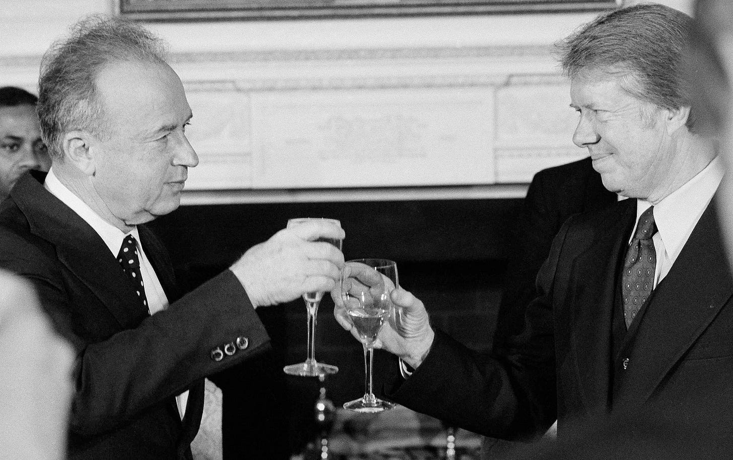 President Carter meets with Israeli Prime Minister Rabin, March 7, 1977 - POLITICO President Carter meets with Israeli Prime Minister Rabin, March 7, 1977 - POLITICO