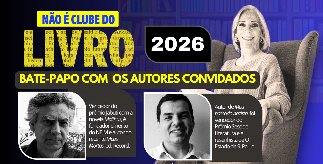 #ClubeDoLivro: Você ainda não se inscreveu?