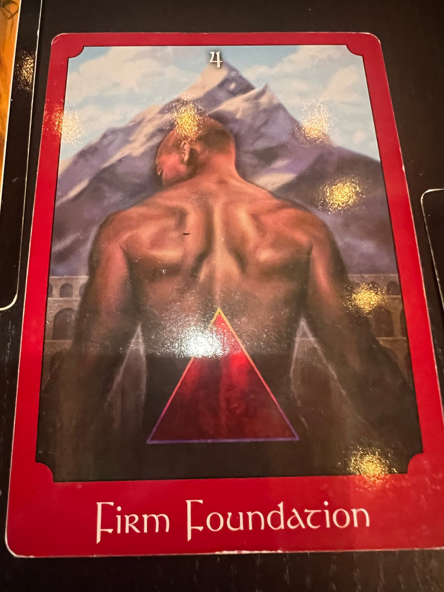 Tarot Card Pull: Firm Foundation