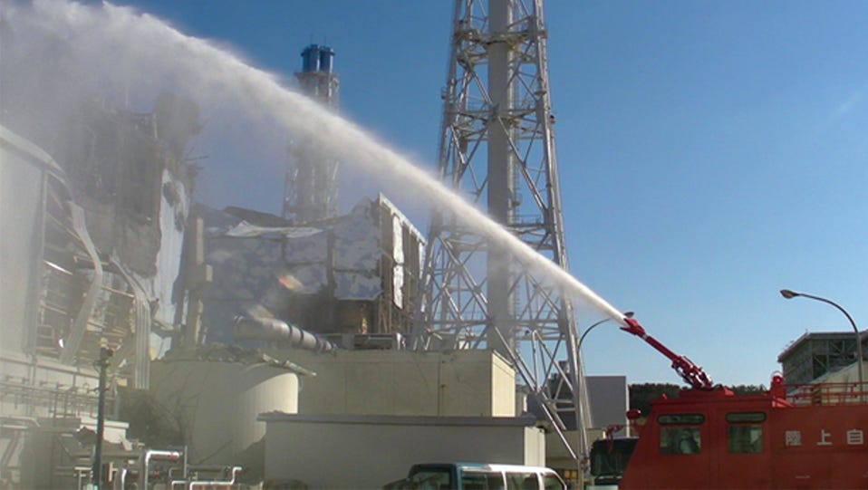 Fukushima Daichi cooling