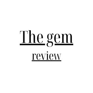 The gem review logo