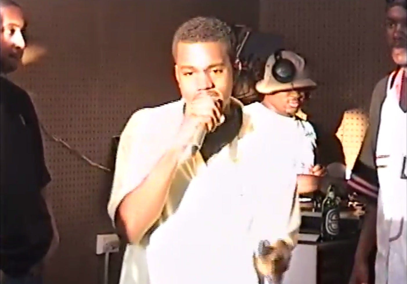 Watch a 19-year-old Kanye West rapping in a record store | The Independent  | The Independent