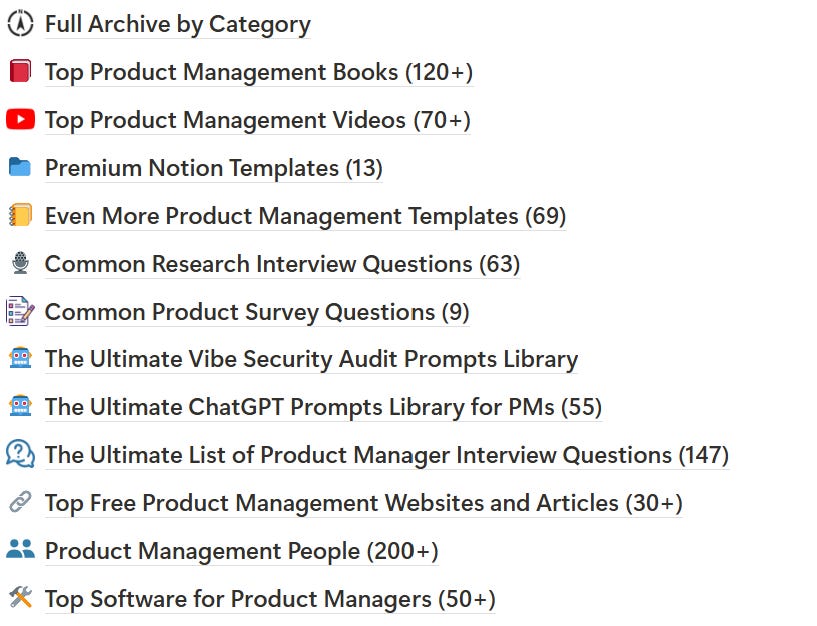 Product Management Notion Collection