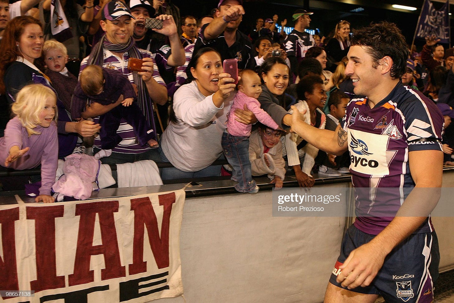 NRL Rd 7 - Storm v Warriors