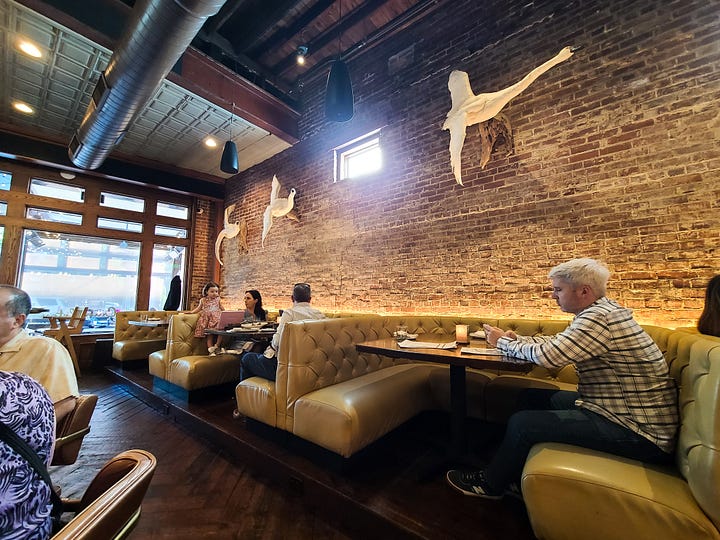 The Crunkleton U-booth seating