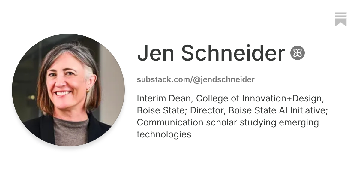 Jen Schneider | Substack