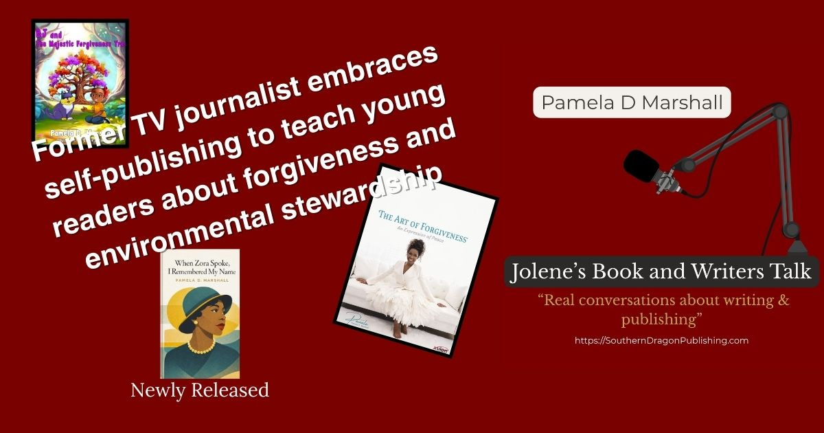 Author Pamela D Marshall on Jolenes Book And Writers Talk