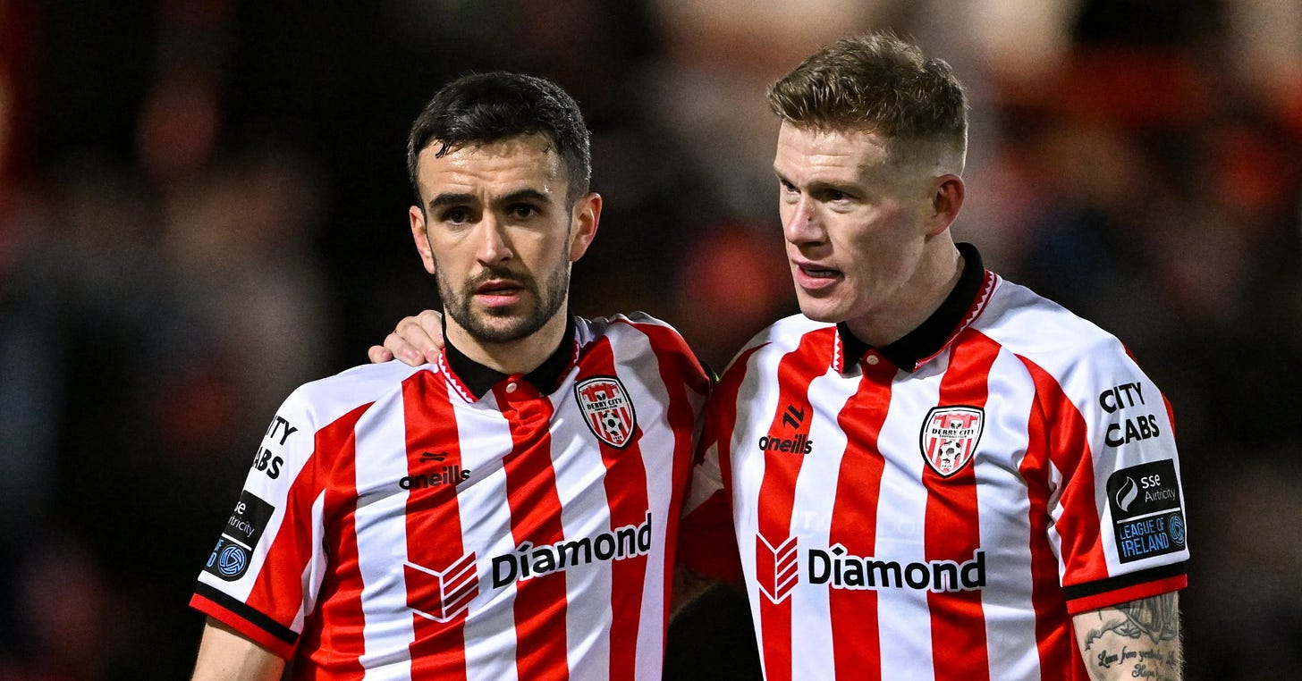 Ongoing thing with us' - Michael Duffy pinpoints familiar problem that reared its head for Derry City vs Dundalk