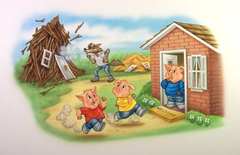 The Gospel of The Three Little Pigs - eager for [truth]