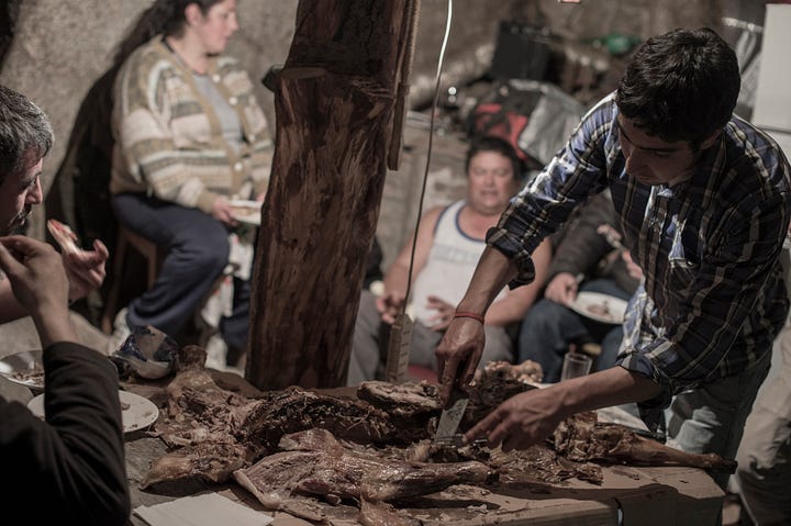 A Fishable Feast: South American barbecue. 