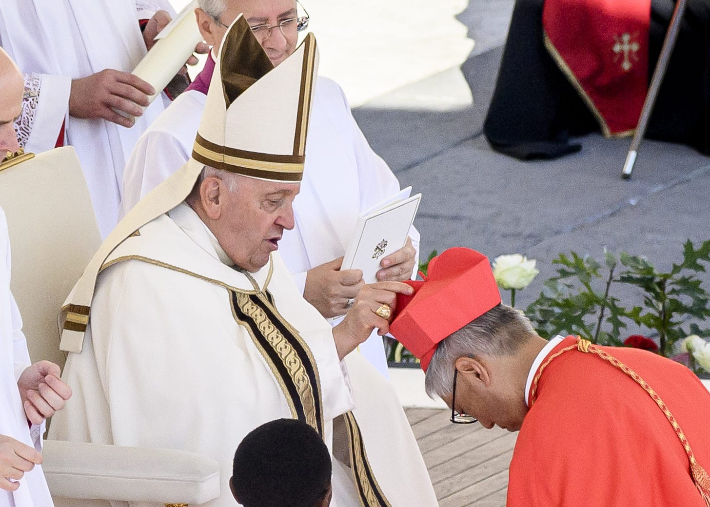 Pope Francis appointing new cardinal. Pope Francis appointing new cardinal.