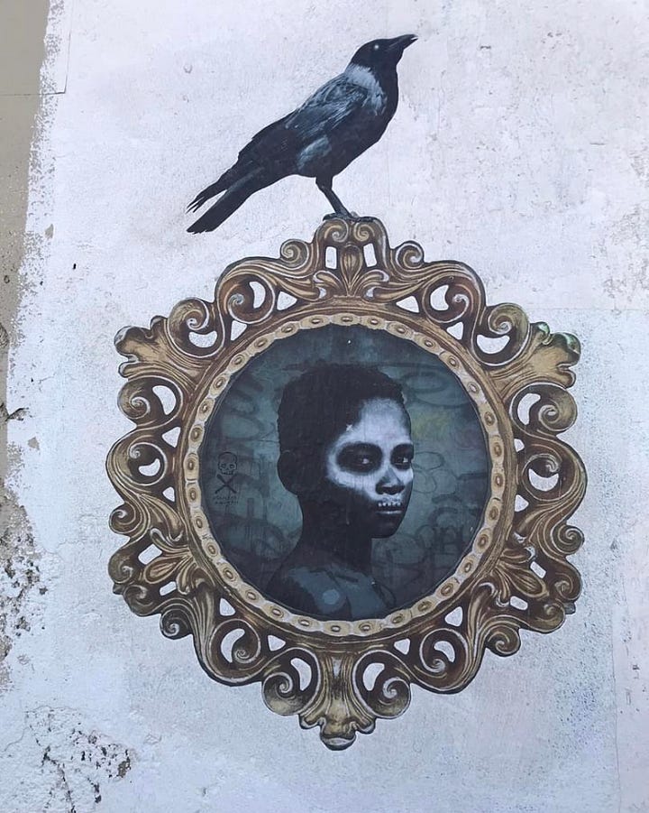 Images of Oaxaca people, murals, crafts