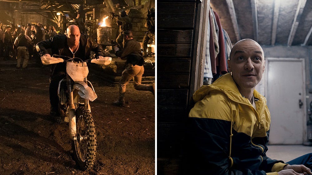 Vin Diesel's 'XXX' no match for Shyamalan's 'Split' at box office 2017 images Vin Diesel's 'XXX' no match for Shyamalan's 'Split' at box office 2017 images