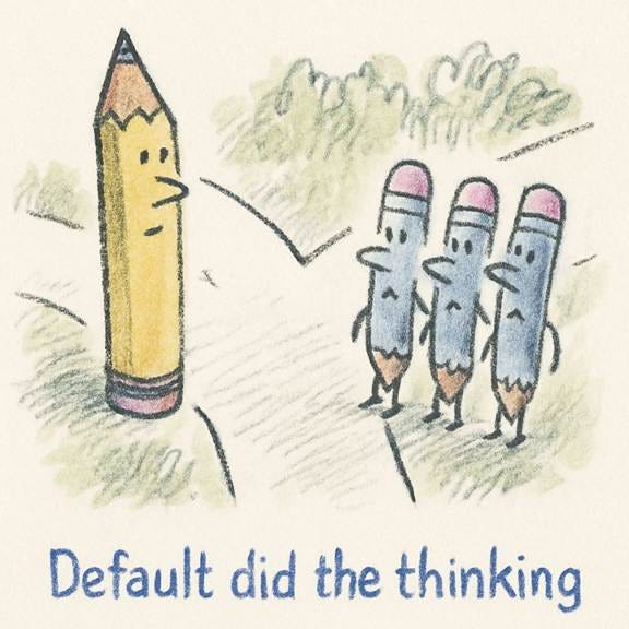 A pencil and pencils looking at a group of pencils

AI-generated content may be incorrect.