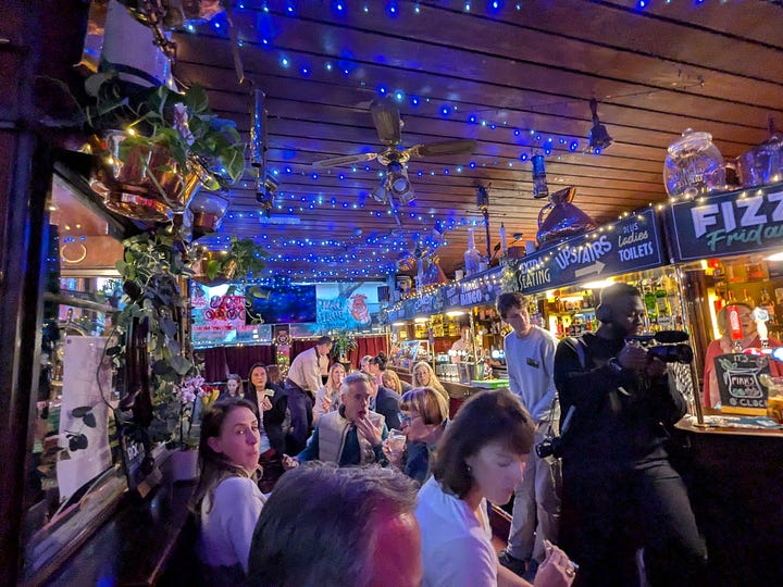 A selection of images from a Pubstack event in London