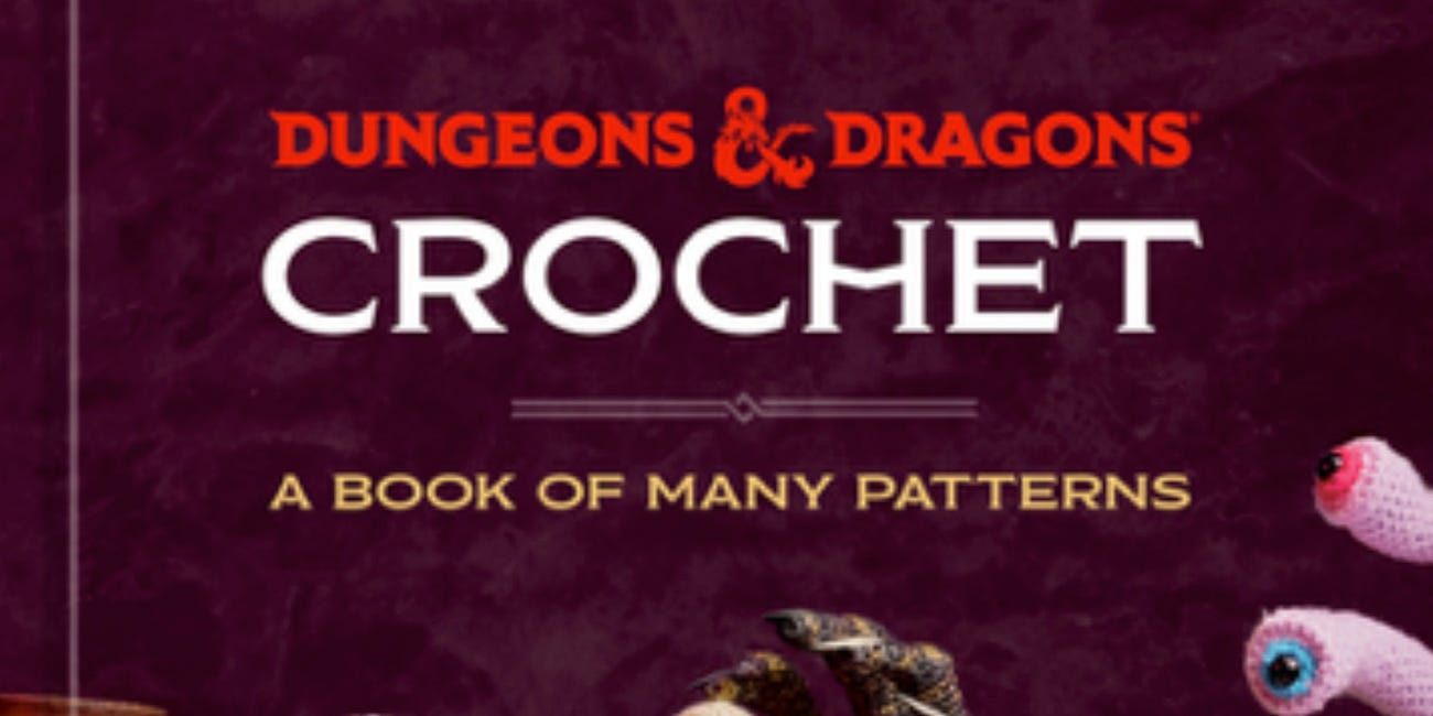 Original D&D Creator Savages Dungeons & Dragons Over Their Bizarre Crochet Book