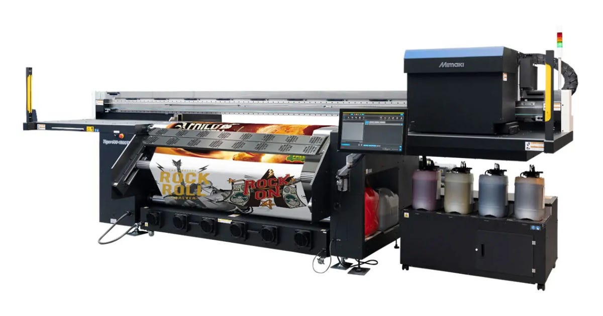 Mimaki Turned the Tiger600 into a High-Speed Poster Engine Mimaki Turned the Tiger600 into a High-Speed Poster Engine