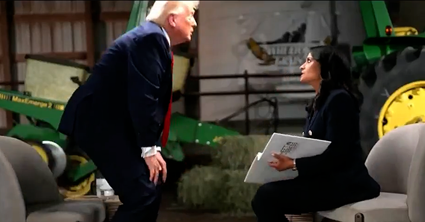 President Trump Storms Off 'Meet the Press' Interview, After Election Questions President Trump Storms Off 'Meet the Press' Interview, After Election Questions