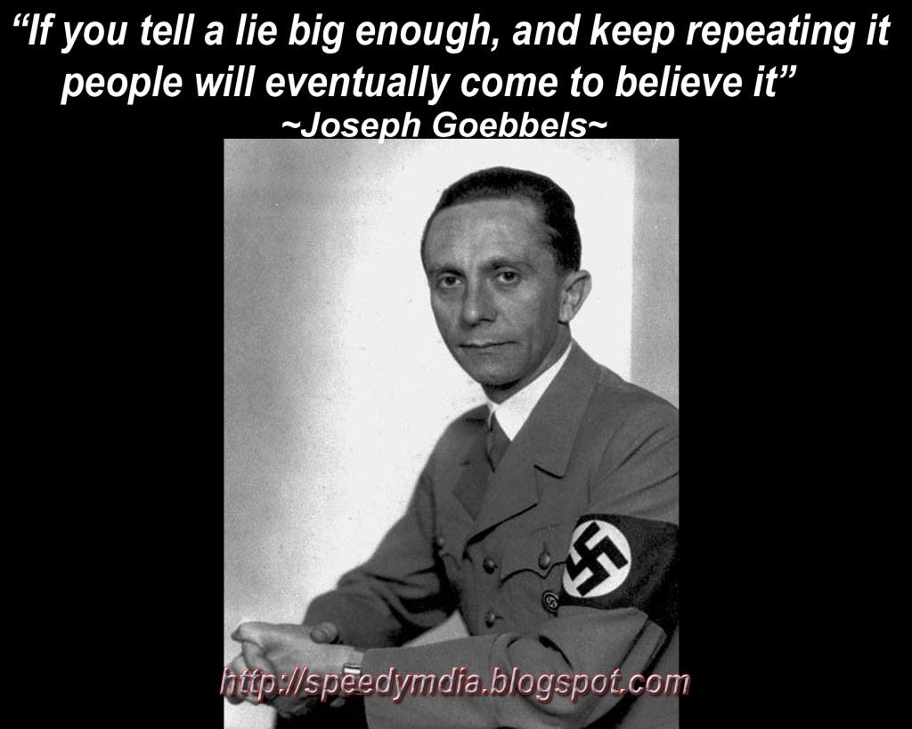 Joseph Goebbels's quotes, famous and not much - QuotationOf . COM