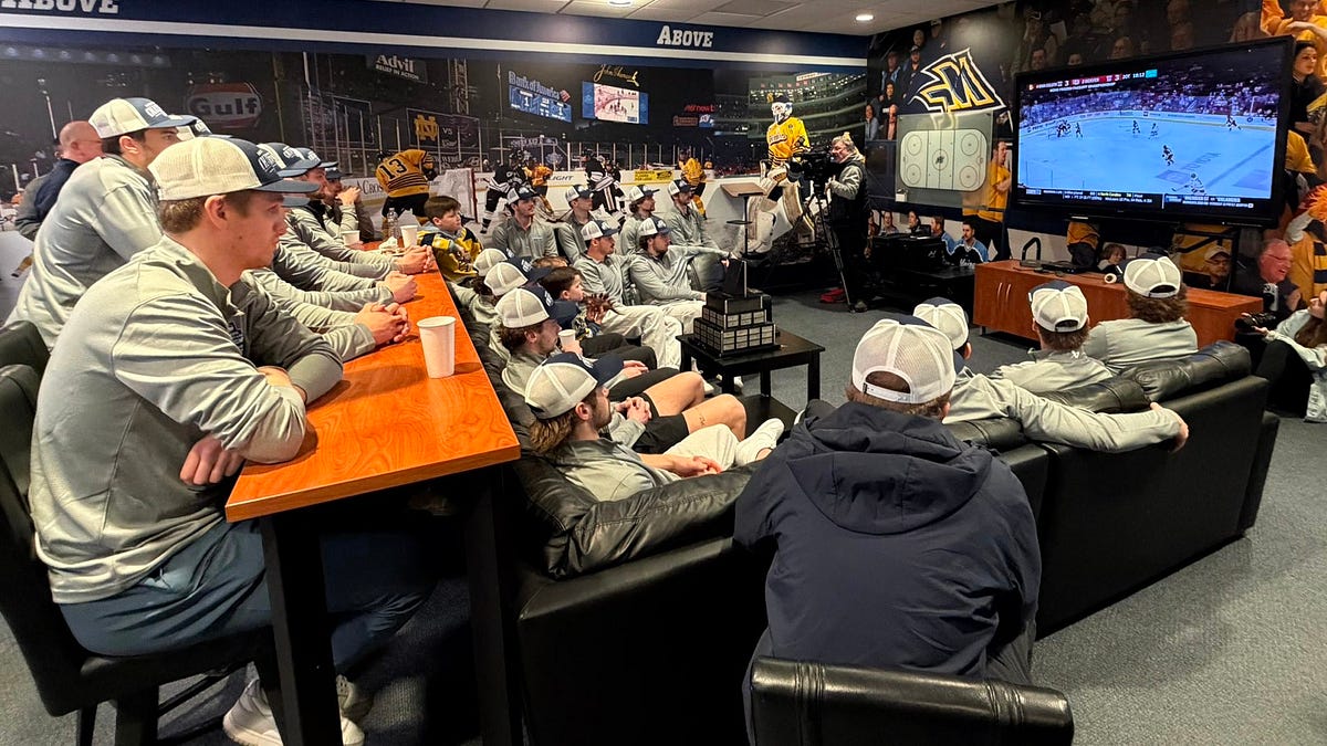 Merrimack will face North Dakota in the first round of the NCAA Tournament on Thursday