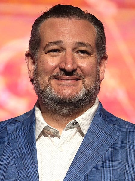 La jeta de Ted Cruz.