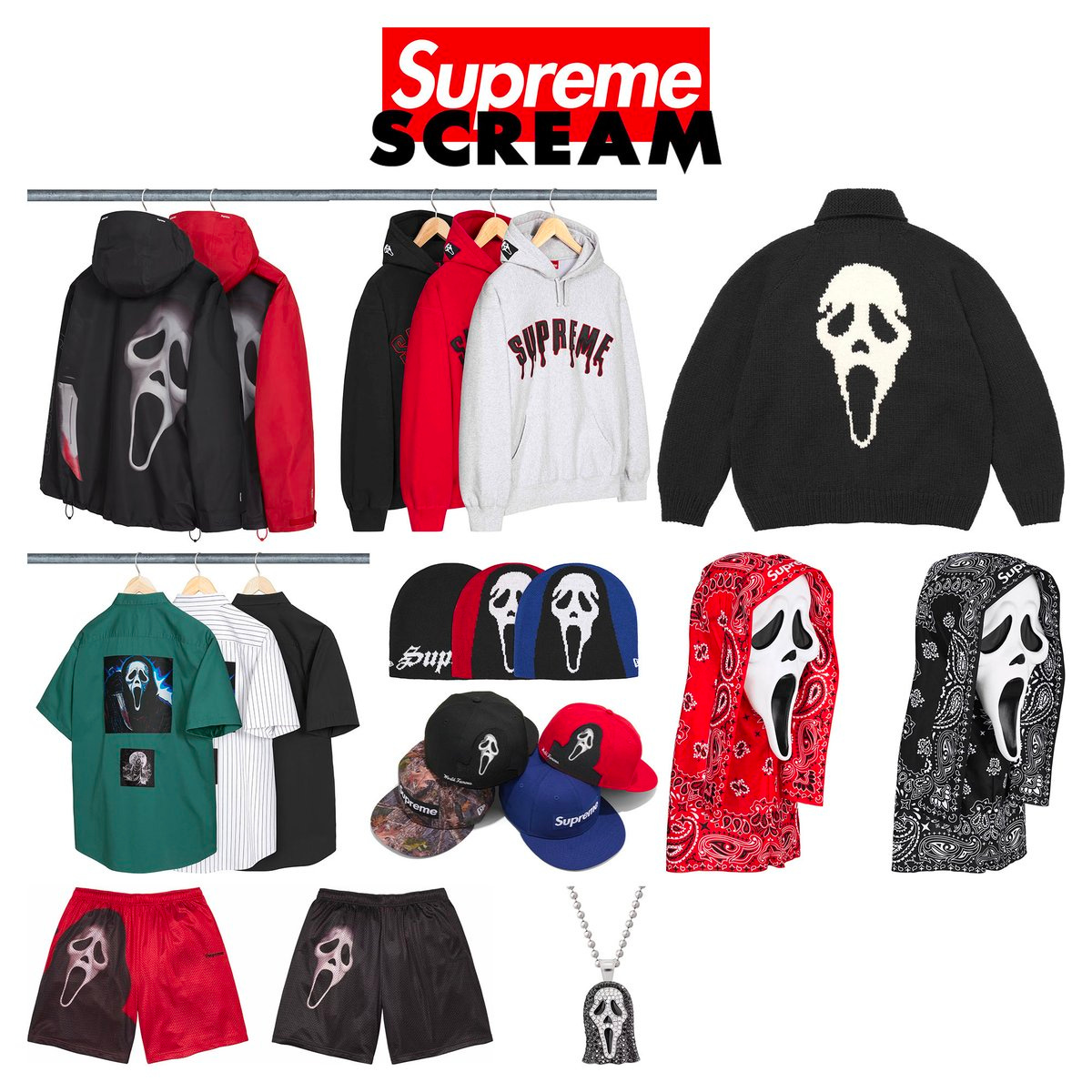 Supreme x Scream Collection (2026) Supreme x Scream Collection (2026)