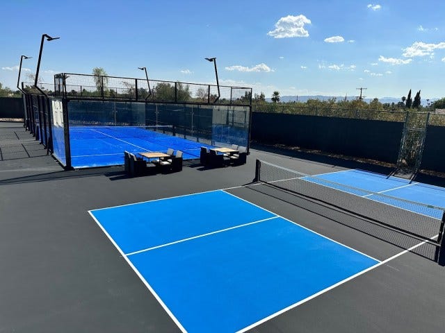 Padel and pickleball courts in Phoenix