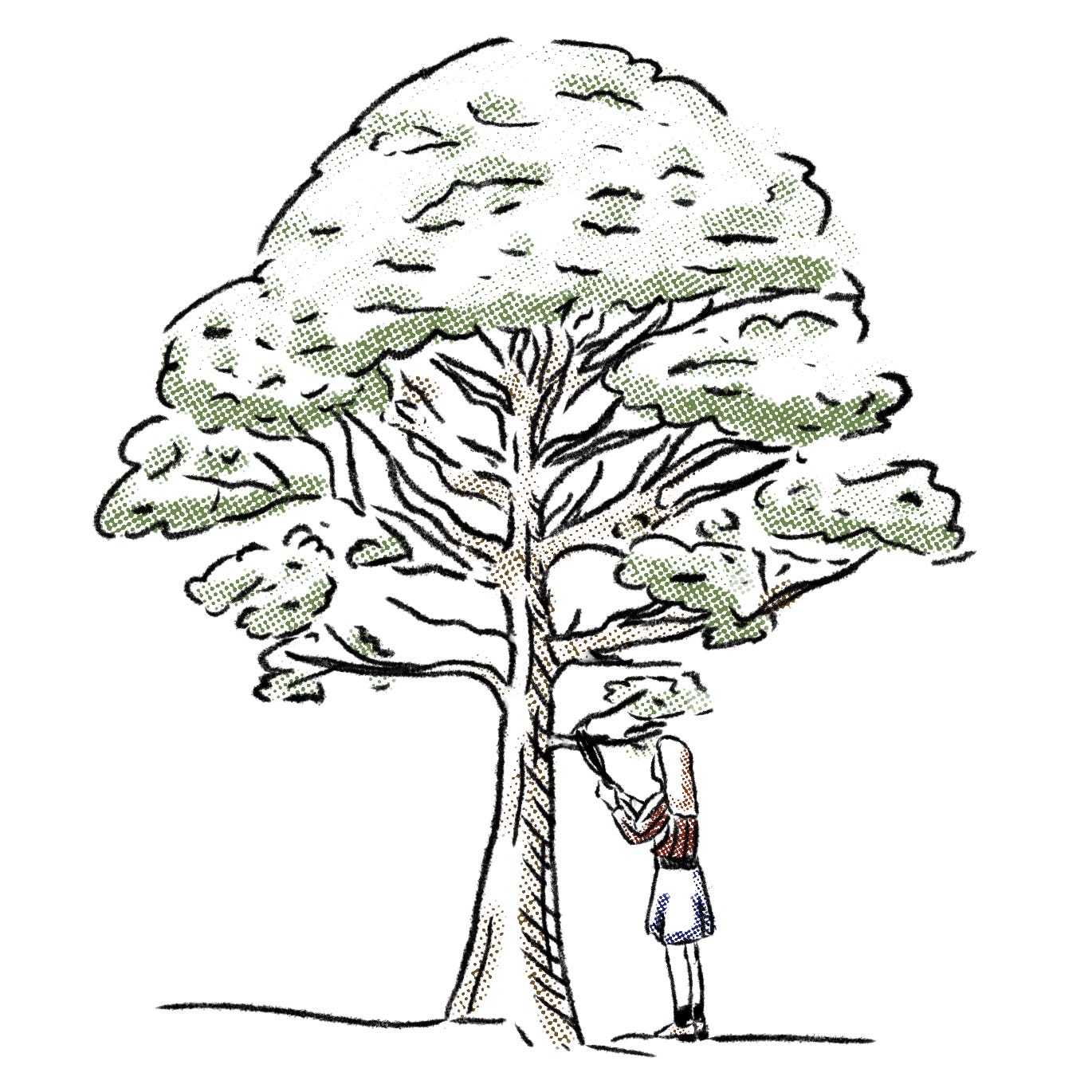 it’s me, pruning my metaphorical tree. ©2023